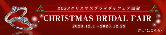 2023 12月 クリスマスブライダルフェア